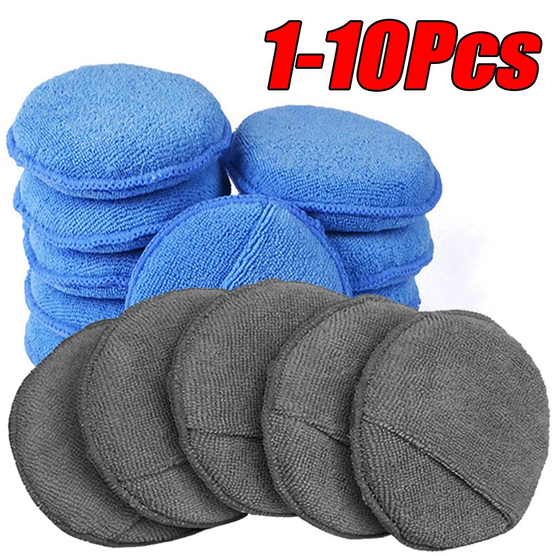 Wax Applicator Pad - 10 Esponjas Aplicadoras para Detallado de