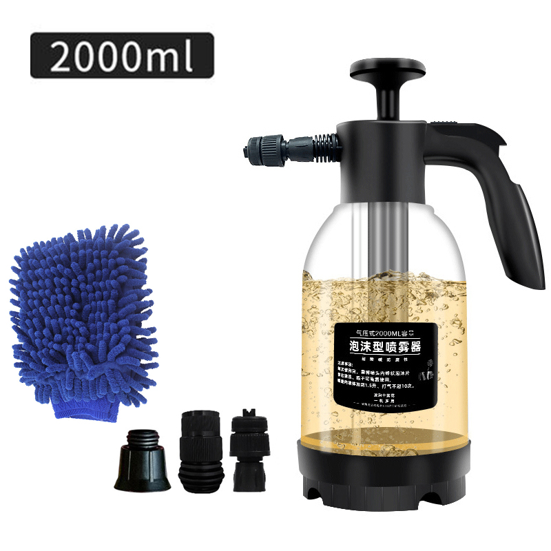 Foam Cannon Car Wash - Pulverizador de Espuma Manual de 2L,