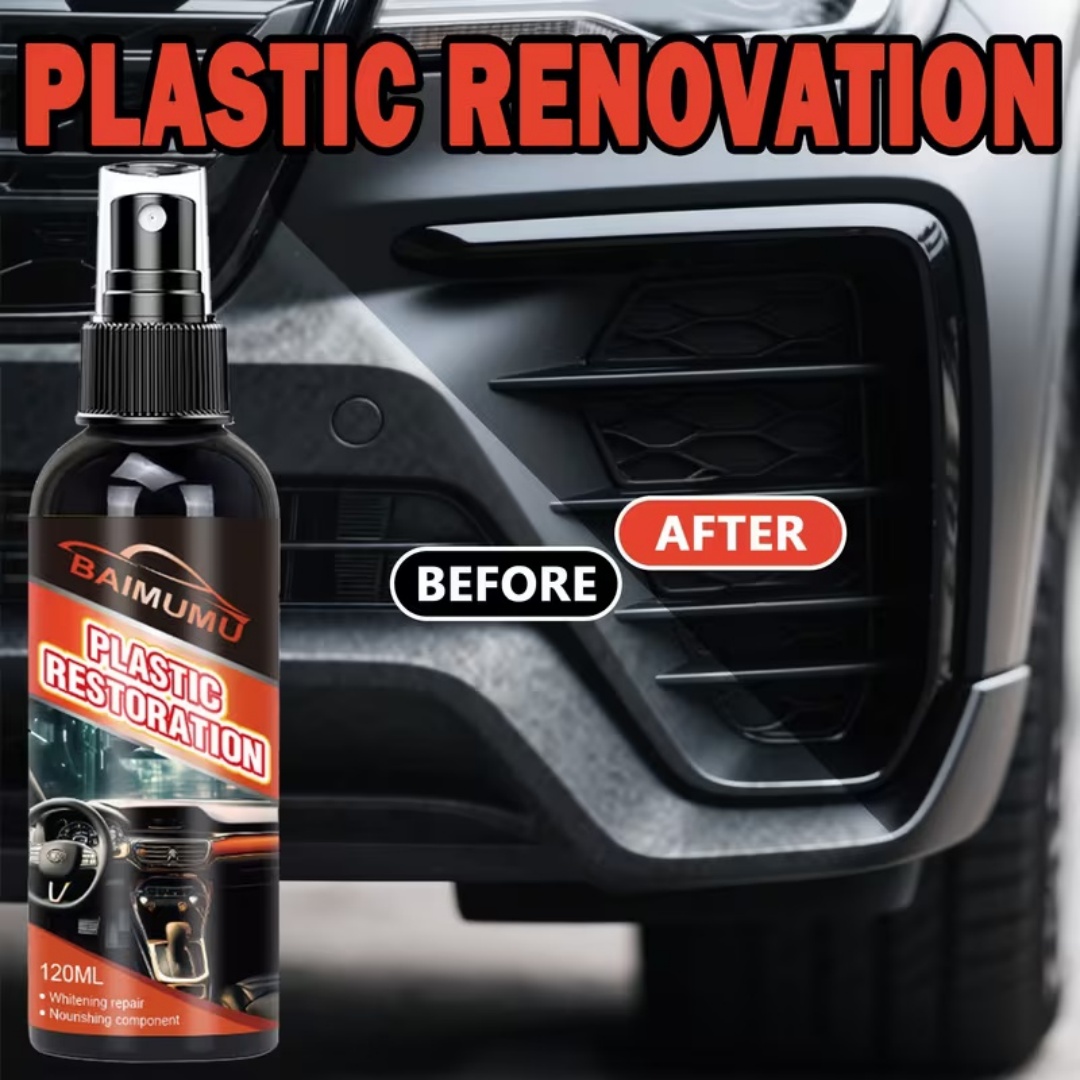 Trim Restorer Plastic - Spray Restaurador de Plástico para Autos