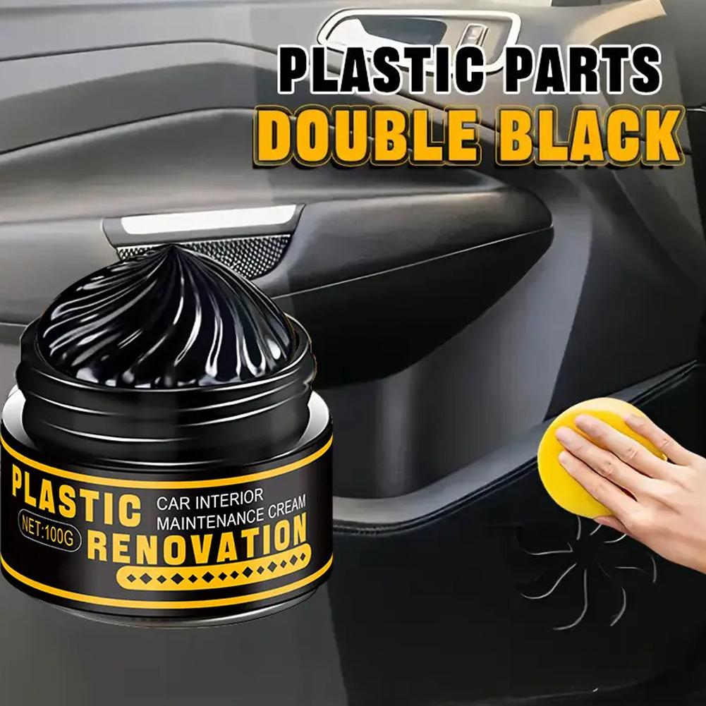 Leather Cleaner Interior - Pasta reparadora de revestimiento de plástico,