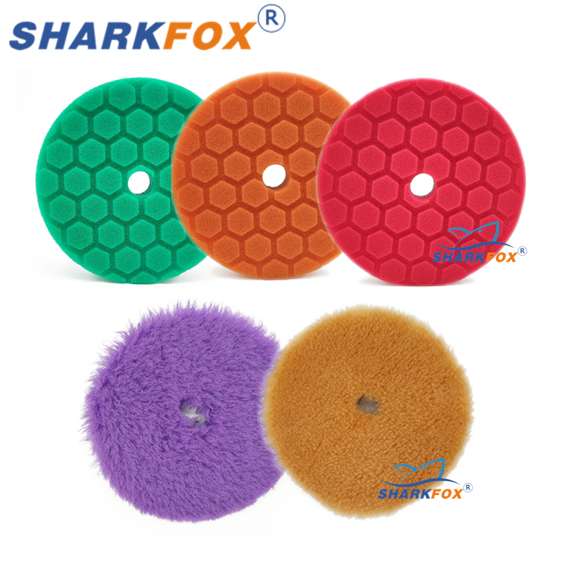 Sharkfox-Juego de almohadillas - Polish Pad Set Buffer reseña y precio