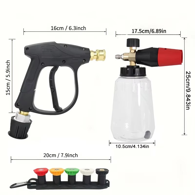 Kit de Lanza de Espuma para La - Pressure Washer Foam Gun reseña y precio
