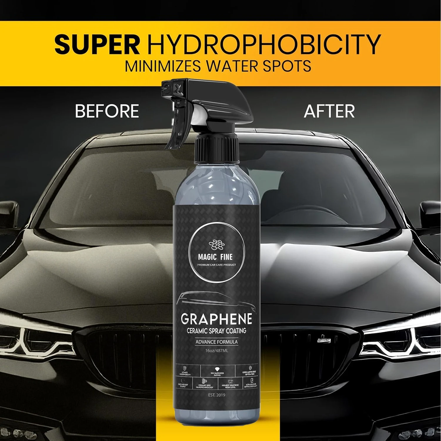 Revestimiento Cerámico de Graf - Car Wax Ceramic Coating reseña y precio