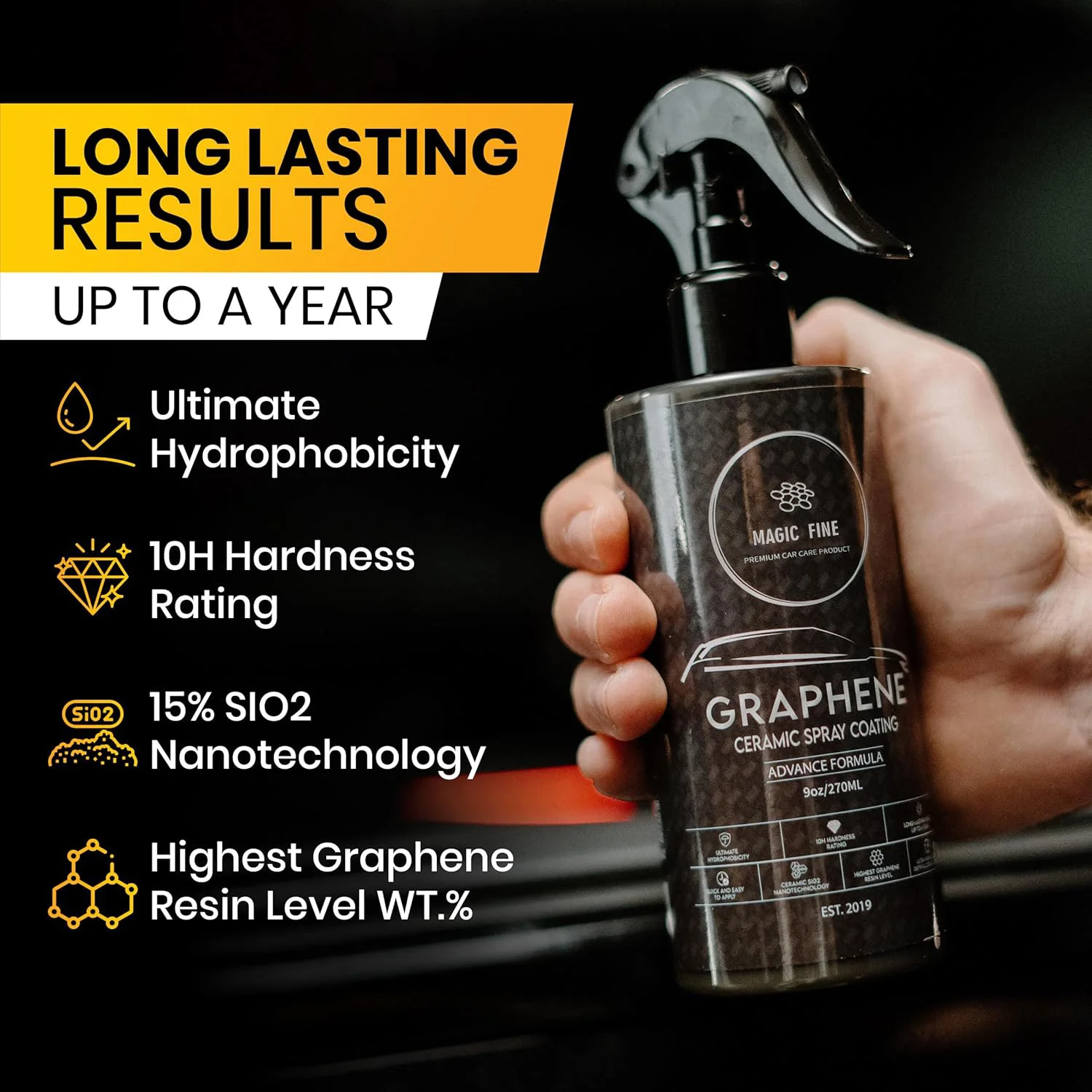 Revestimiento Cerámico de Graf - Car Wax Ceramic Coating reseña y precio