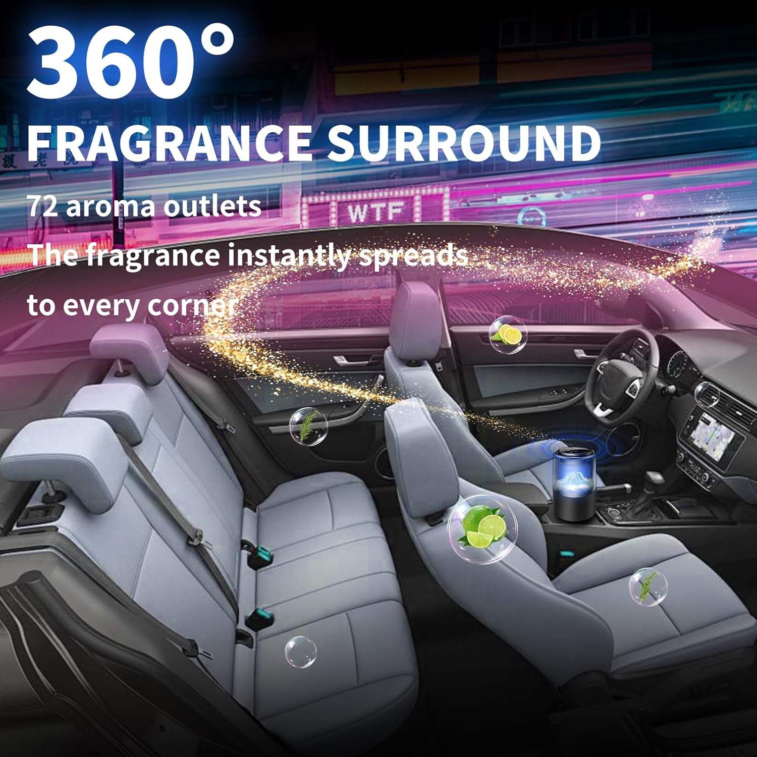 Perfume de lujo para coche par - Odor Eliminator Car reseña y precio