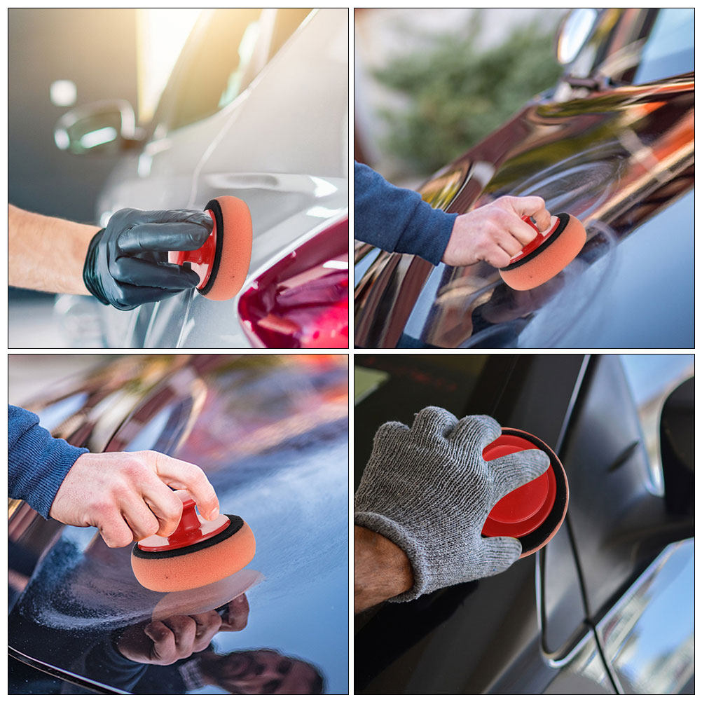 Juego de 4 Esponjas para Encer - Wax Applicator Pad reseña y precio
