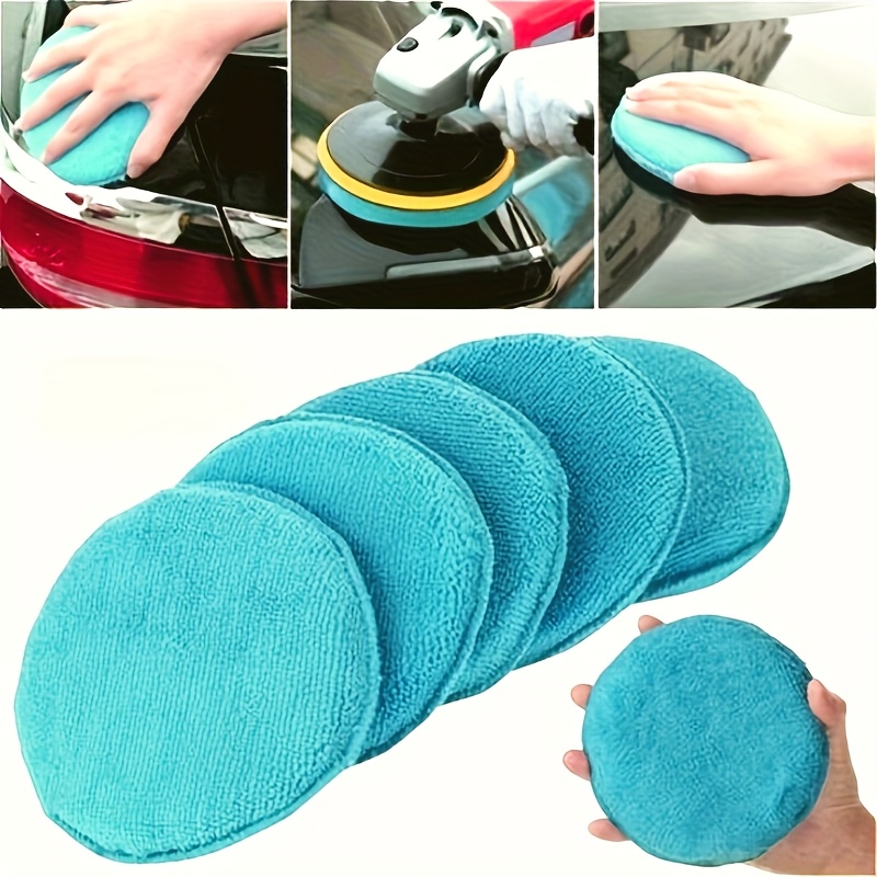 5 almohadillas de microfibra u - Wax Applicator Pad reseña y precio