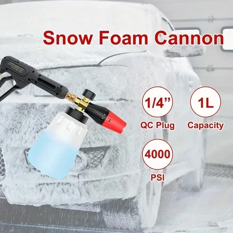 Cañón de Espuma para Nieve de  - Foam Cannon Car Wash reseña y precio