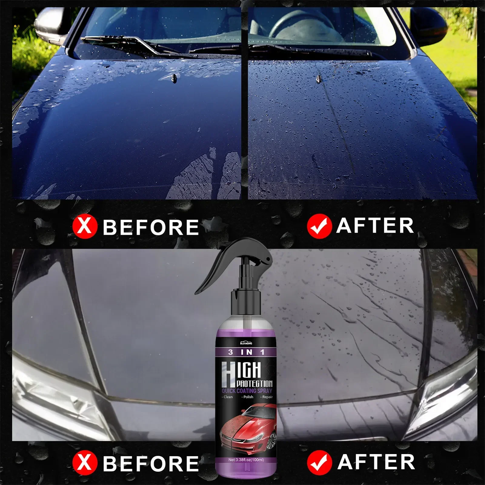 Spray de Revestimiento Cerámic - Car Wax Ceramic Coating reseña y precio