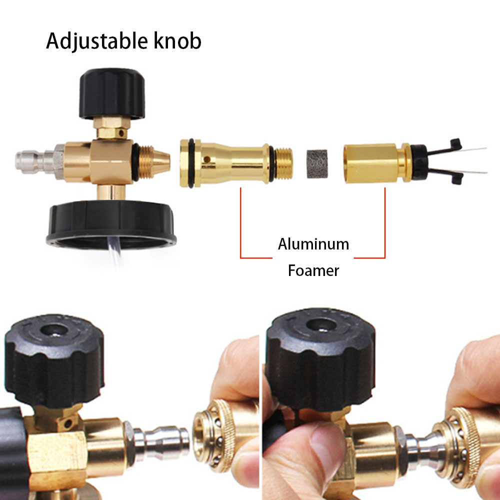 Lavadora de coches mejorada, l - Pressure Washer Foam Gun reseña y precio